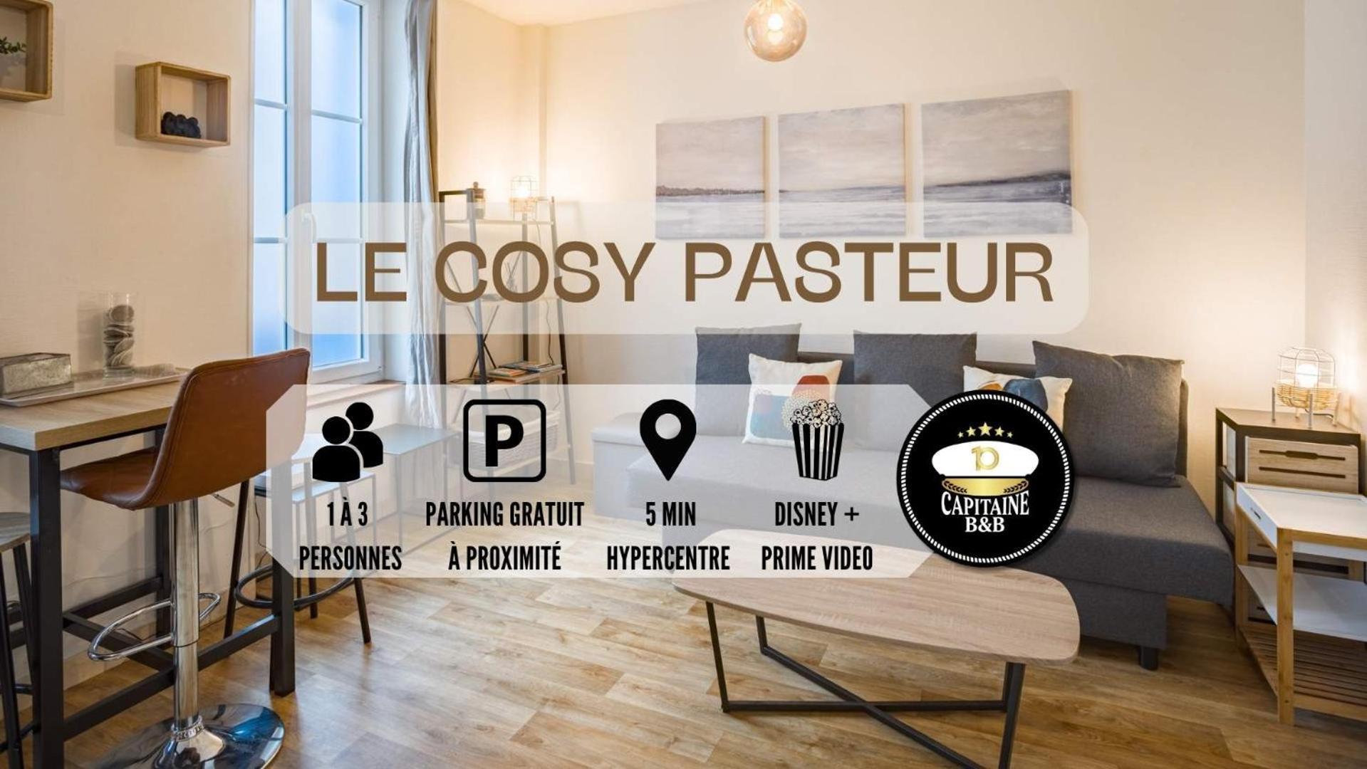 Ferienwohnung Le Cosy Pasteur 5 Min Hypercentre Parking Public Gratuit A Proximite Troyes Exterior foto