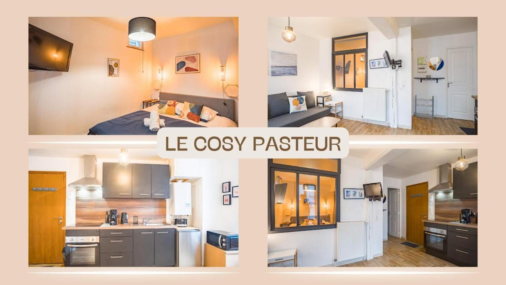 Ferienwohnung Le Cosy Pasteur 5 Min Hypercentre Parking Public Gratuit A Proximite Troyes Exterior foto